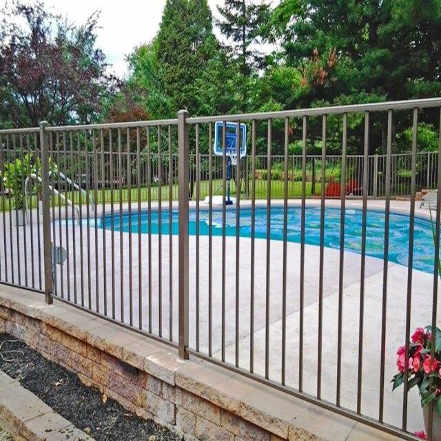 2-Rail Aluminum Pool Fence