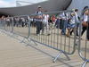 Powder Coated Detachable Crowd Control Barriers