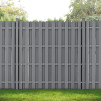 Commercial Uv-resistant Picket Waterproof Fire-resistant Woven Wpc Fence