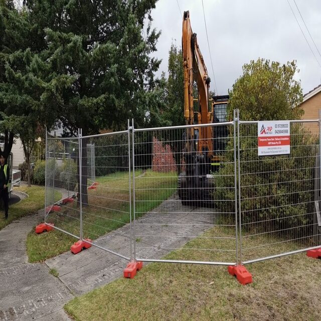 construction site temporary fence