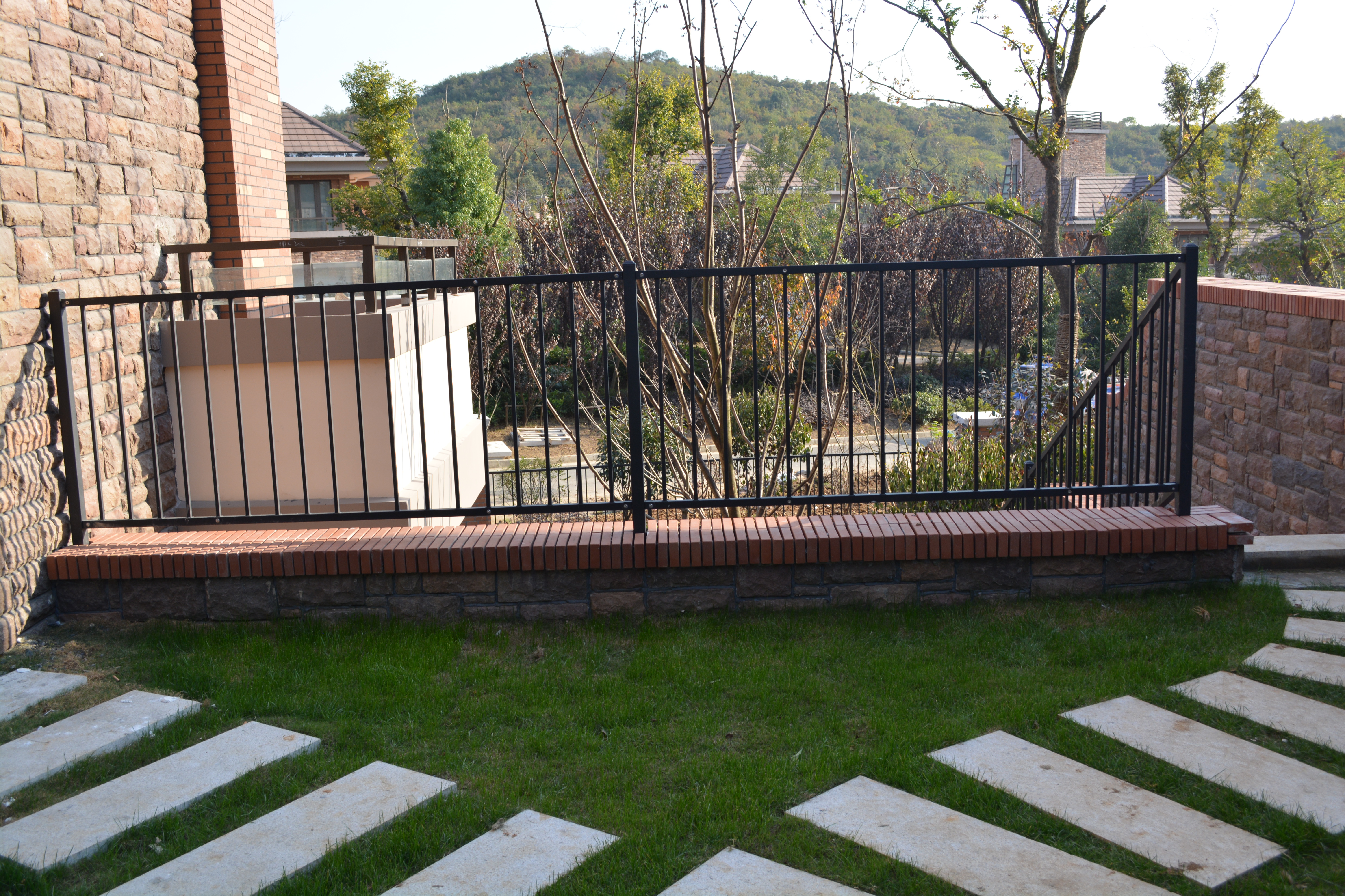 DIY Out Indoor Galvanized Steel Metal Balustrade Railing for Balcony And Deck 