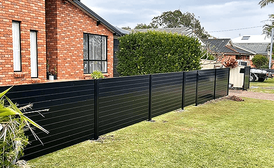 aluminum privacy fence