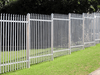 Galvanized and powder coated angle steel Europe style palisade fence panels