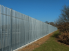 Galvanized and powder coated angle steel Europe style palisade fence panels