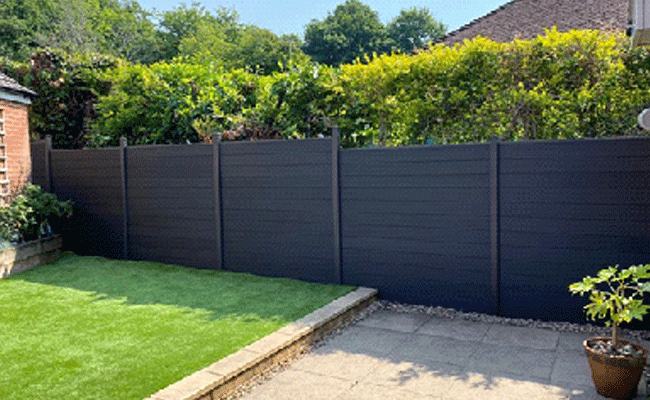 3D Co-extrusion Panels Rot-resistant Privacy Residential WPC Fence