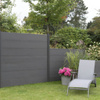 Residential Fire-resistant Eco-friendly Privacy Residential Wpc Fence