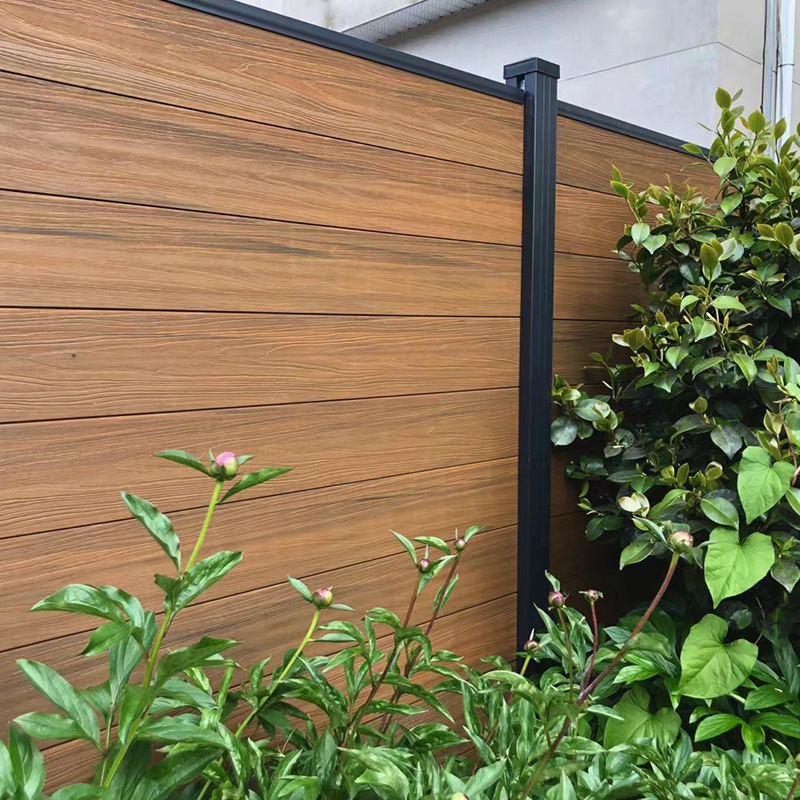 Residential Fireresistant Ecofriendly Privacy Residential Wpc Fence from China manufacturer